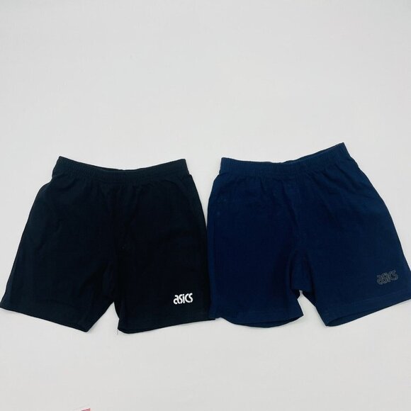 Asics Womens Size Small Lot of 2 Cotton Blend Pull On Athletic Shorts 1420 - Picture 1 of 6